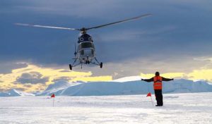 Helicopter to Snow Hill to see the Emperor Penguins