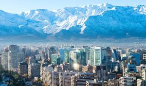 Santiago and the Andes, Chile