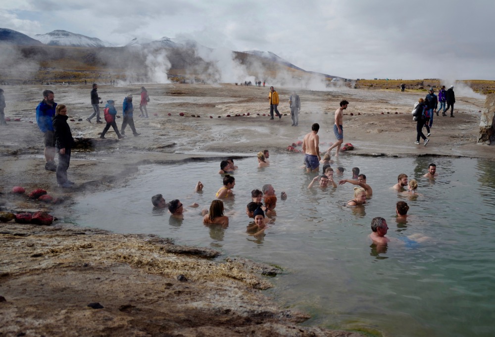 Geysers and Hot Springs in Atacama by Joseph Reich