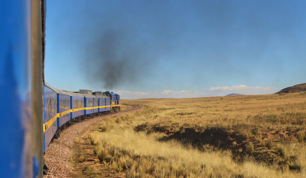 Train Cusco to Puno by Youlla Kyriacou